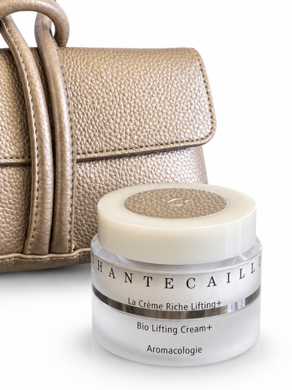 Chantecaille *FULL SIZE* Bio Lifting Cream+ in Gold Pouch
